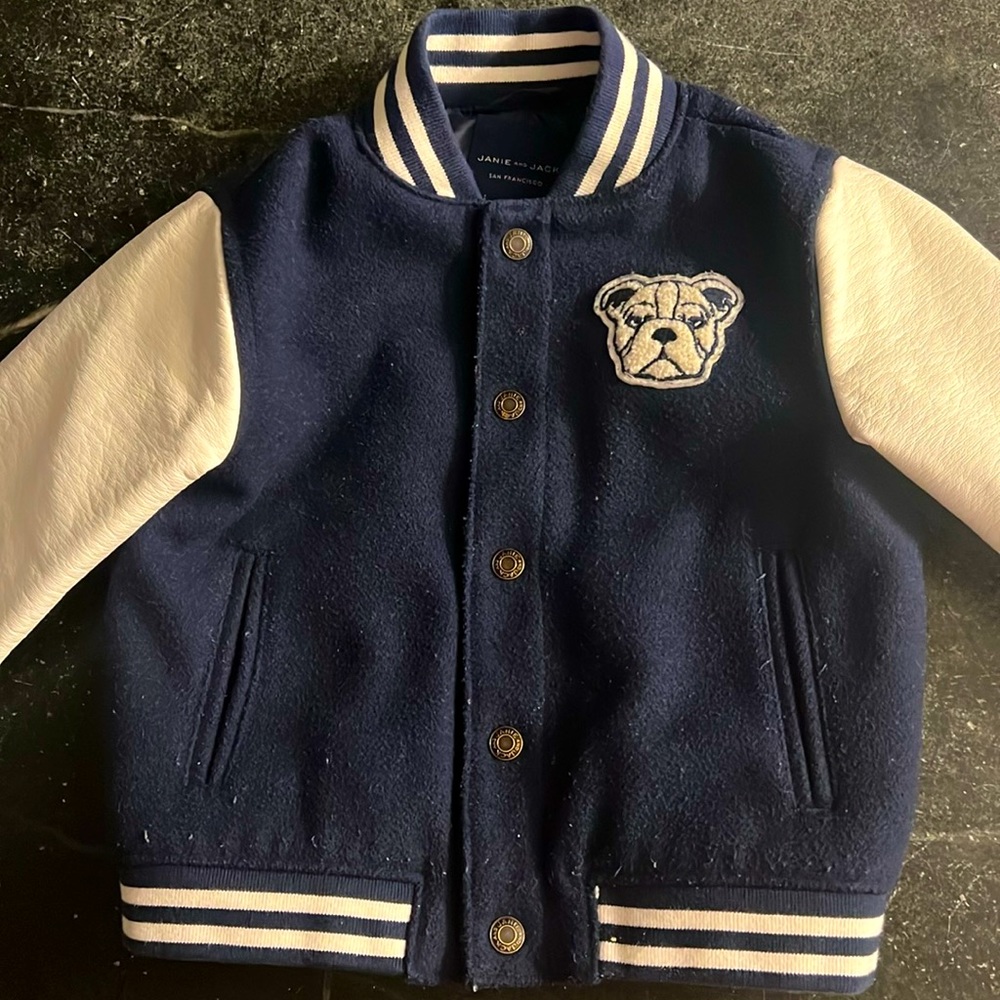 Janie and Jack Varsity Jacket